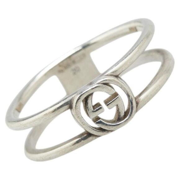 Pre Loved gucci Unisex Silver Rings - Picture 1 of 6